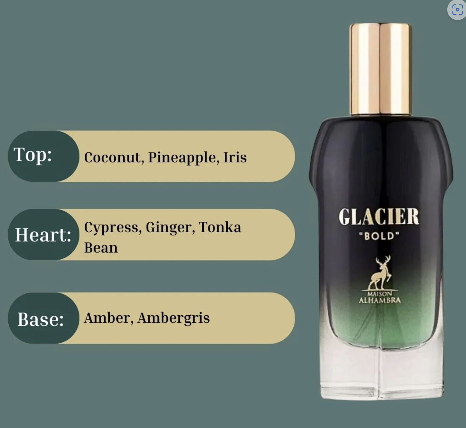 Glacier Bold EDP - 100ML