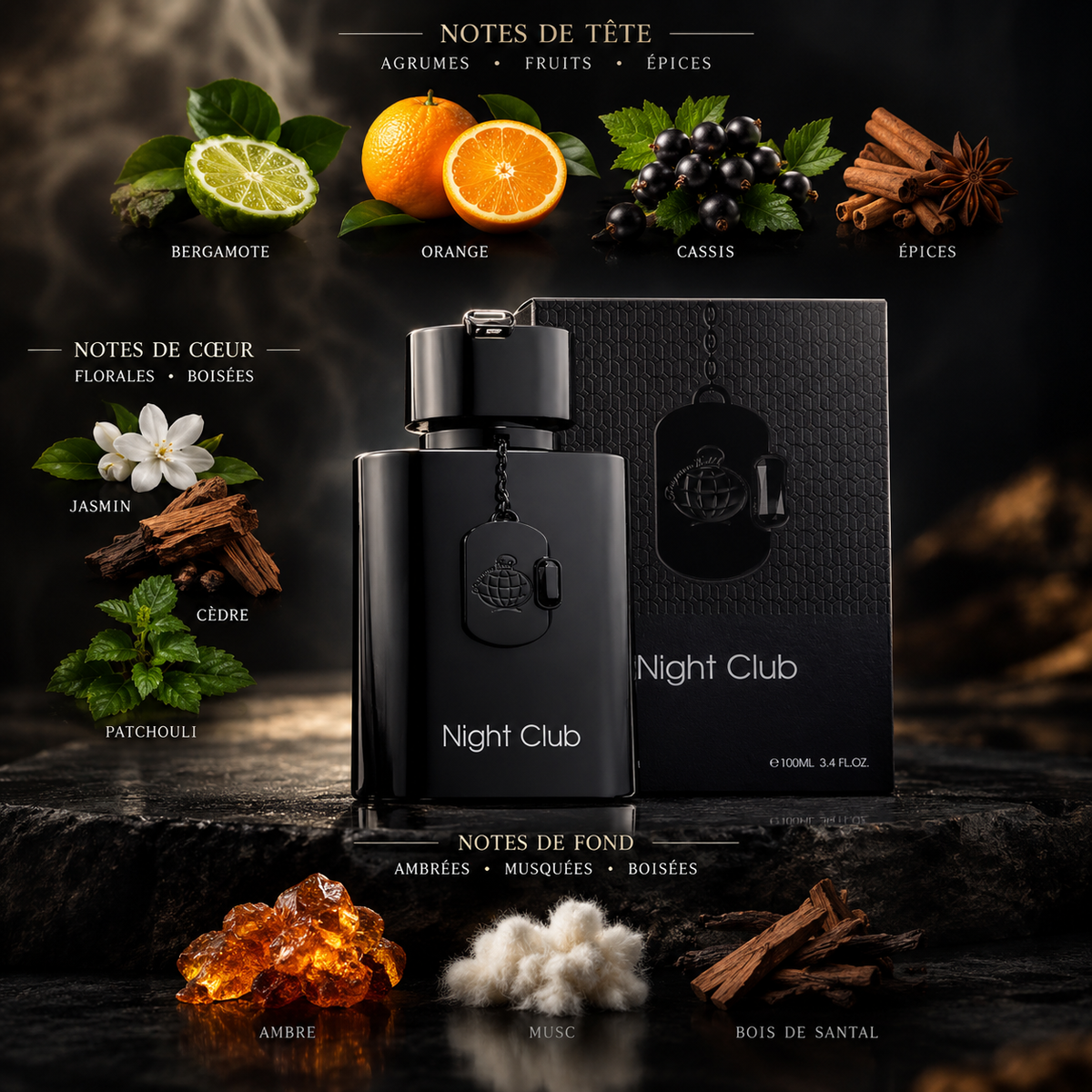 Night Club Fragrance World - Homme 100ML