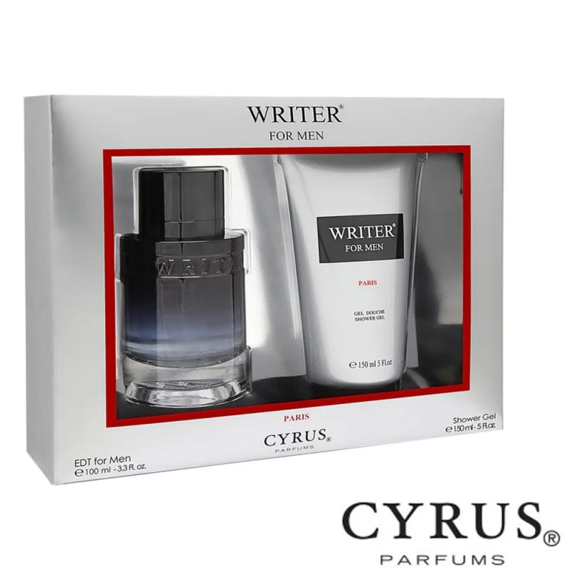 Coffret Writer parfum + Gel Douche